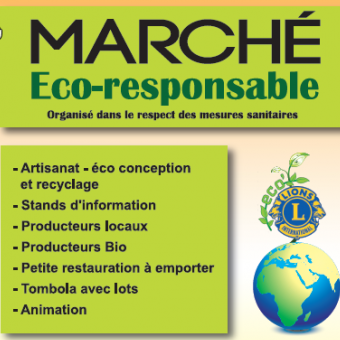 Rendez-vous au marché éco-responsable du 21 mars pour faire le plein de produits locaux !